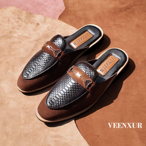 Choco Croco D Half Shoe