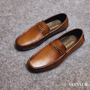 Brown Moccasin Loafer