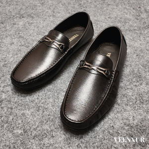 Black Moccasin Loafer